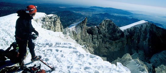 The view from Mexico’s Pico de Orizaba. // (c) 2012 Chuck Graham F